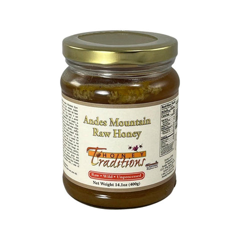 Andes Mountain Raw Honey 14oz.