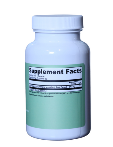 Ashwagandha 547mg 90 Capsules