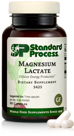 Magnesium Lactate, 90 Capsules