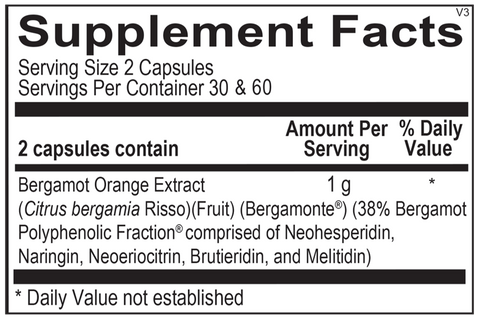 Bergamot BPF 60 Capsules