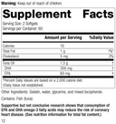 Tuna Omega-3 Oil, 120 Softgels, Rev 11 Supplement Facts