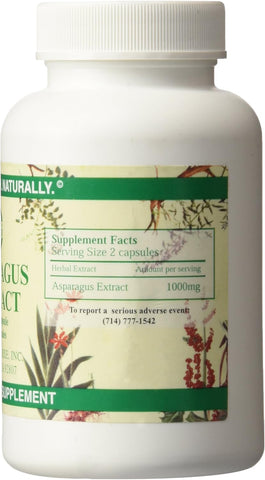 Asparagus Extract 120 Capsules