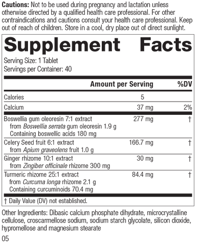 Boswellia Complex 40 Tablets
