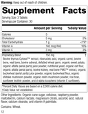 Congaplex® Chewable, 90 Tablets, Rev 12 Supplement Facts