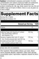 Nervagesic, Rev 01 Supplement Facts