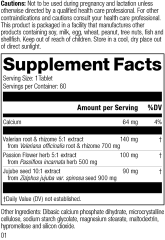 supplement fact label