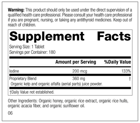 Organically Bound Min 180 Tablets