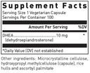 DHEA 10mg 100 Vegetarian