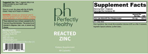 Reacted Zinc PH