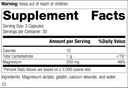 Magnesium Lactate 90 Capsules