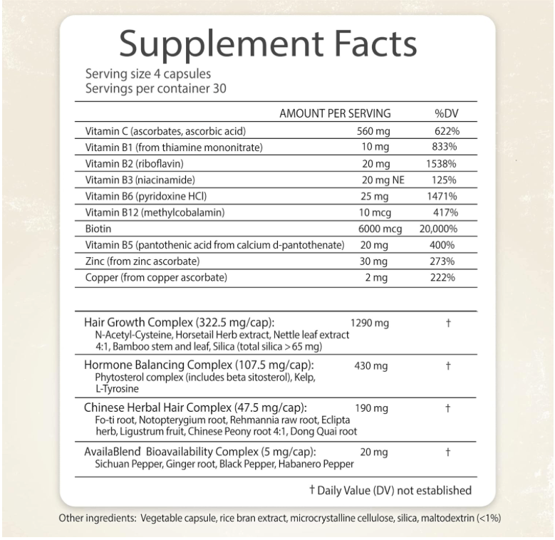 Hair ReVive 120 Capsules