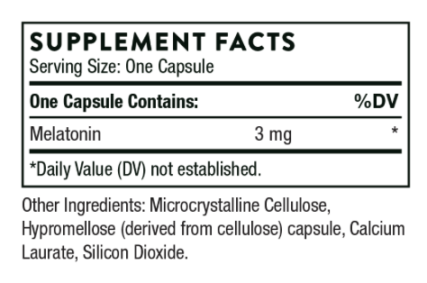 Melatonin-3  60 Capsules