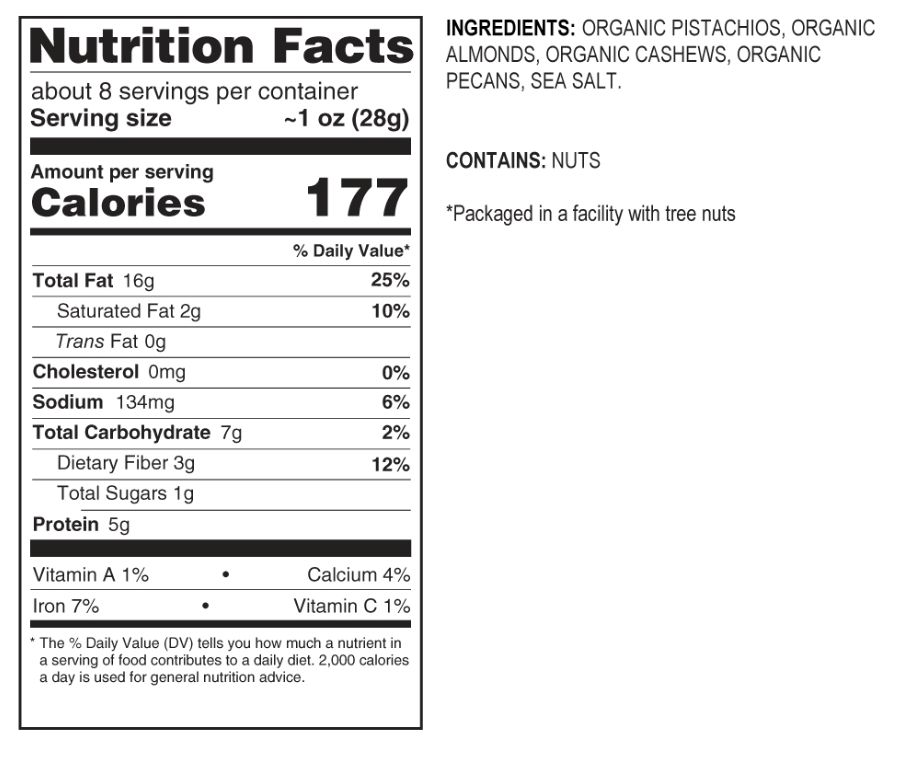 Nuts 8oz