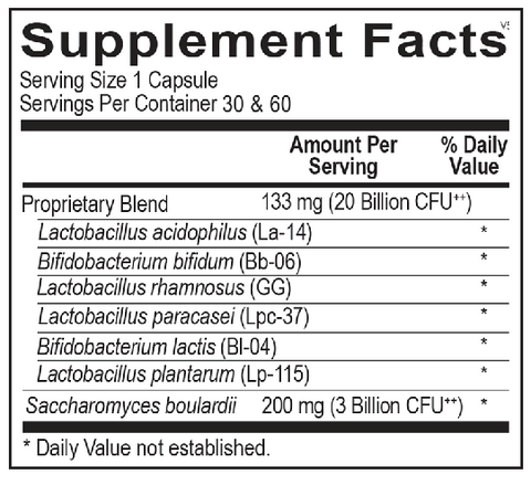 Ortho Biotic 60 Count