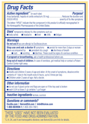 Oscillococcinum 12 Dose