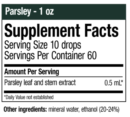 Parsley Detox 1oz