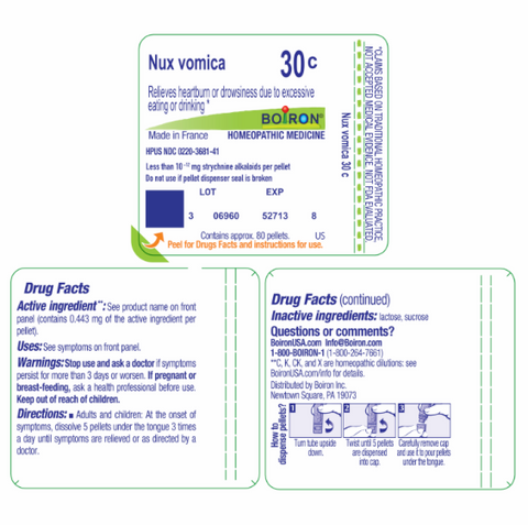 Nux Vomica 30c