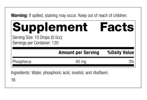 Phosfood Liquid 2oz