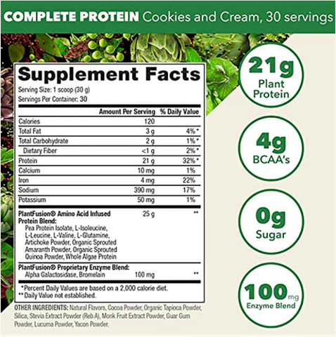 Plantfusion Complete Protein