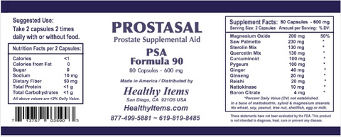 Prostasal 80 Capsules