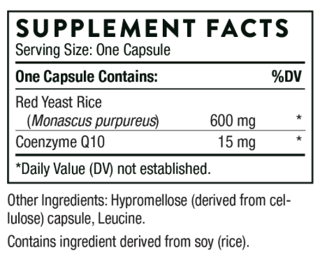 Red Yeast Rice + COQ10