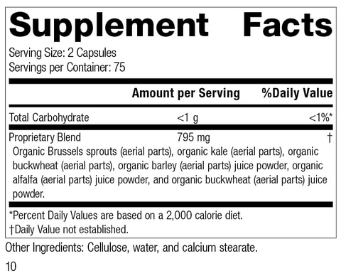 SP Green Food 150 Capsules