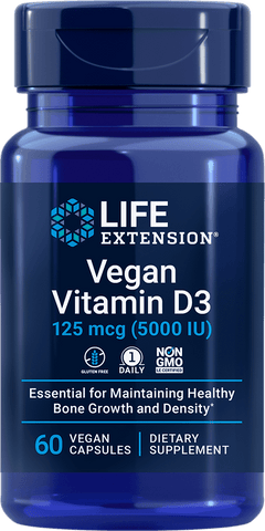 Vegan Vitamin D3 5000iu 60ct.