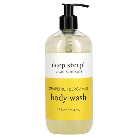 Deep Steep Body Wash, 17oz (Grapefruit Bergamot).