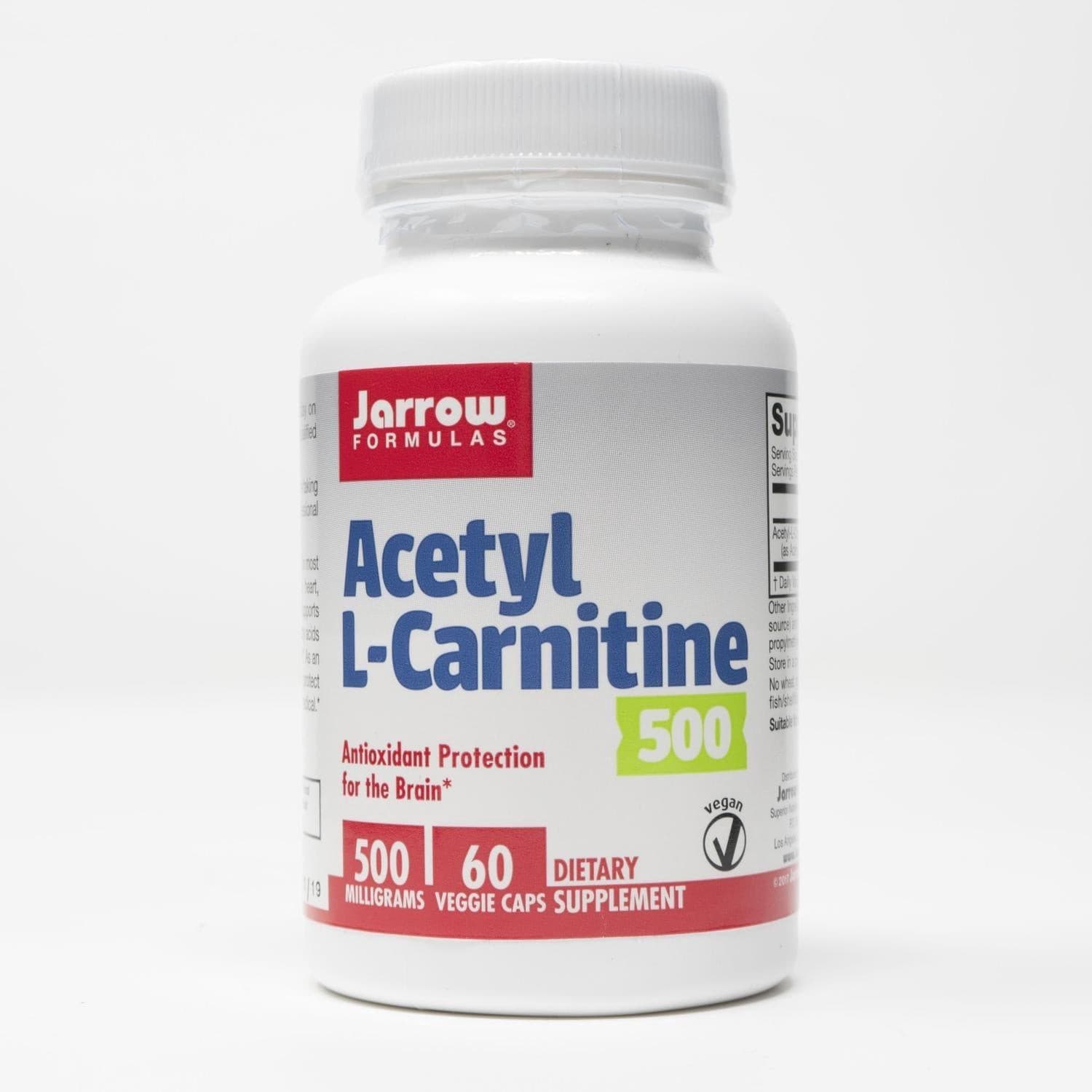 Acetyl L-Carnitine 500mg.