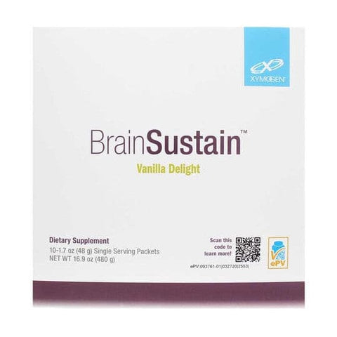 BrainSustain Vanilla Delight 15 Servings Per Box.
