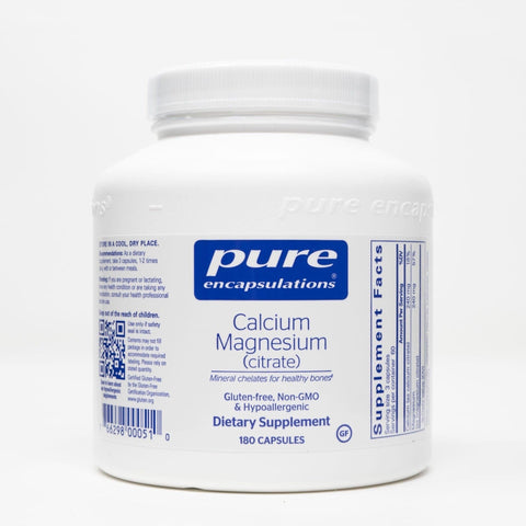 Calcium Magnesium 180 Capsules.