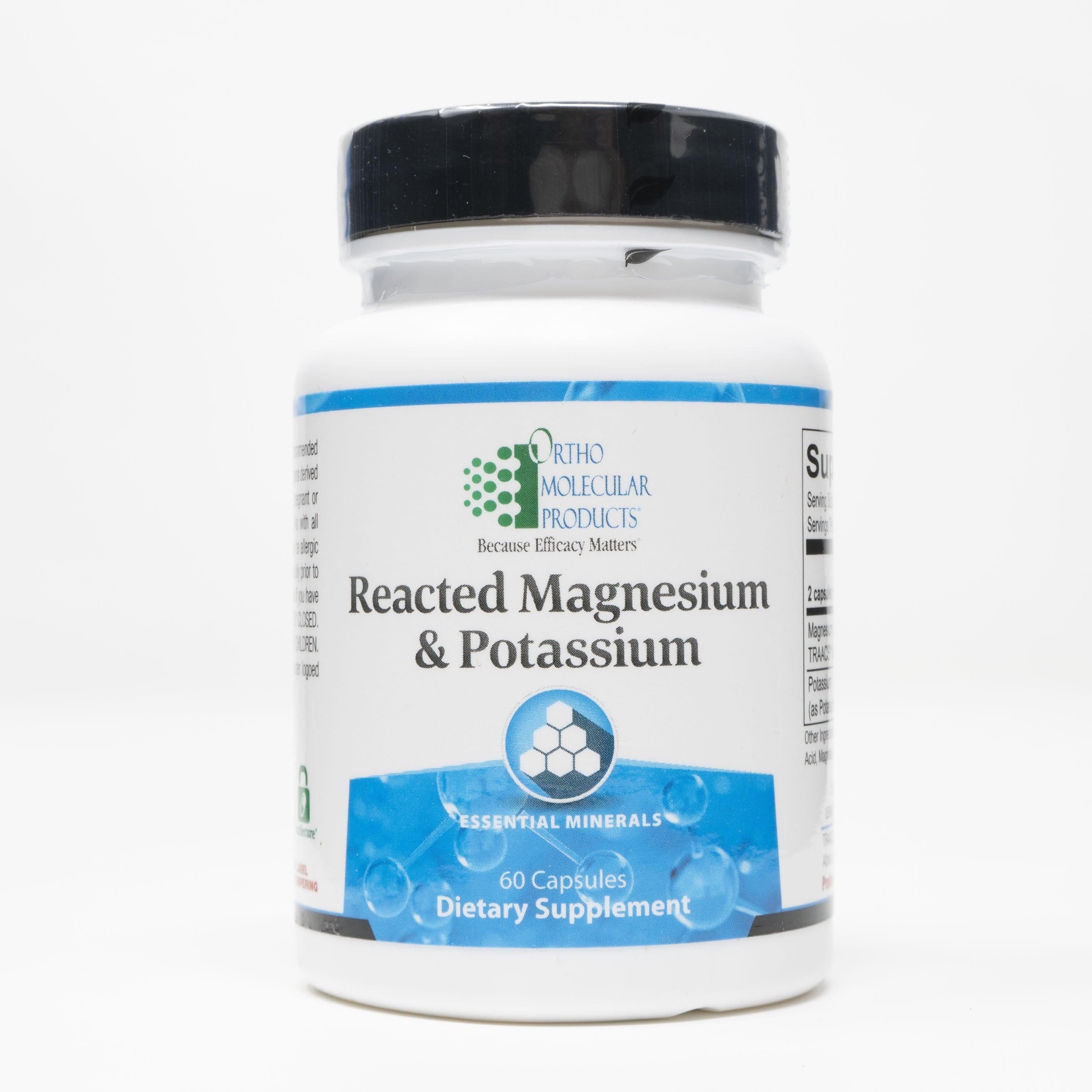 Reacted Magnesium/Potassium.