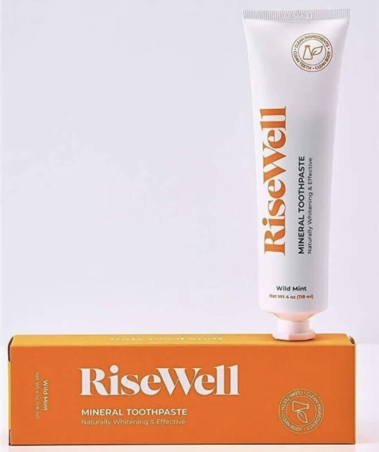 RiseWell Mineral Toothpaste - Wild Mint 4 OZ.
