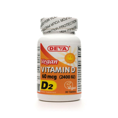 Vitamin D2 2400 IU 90 Tabs.